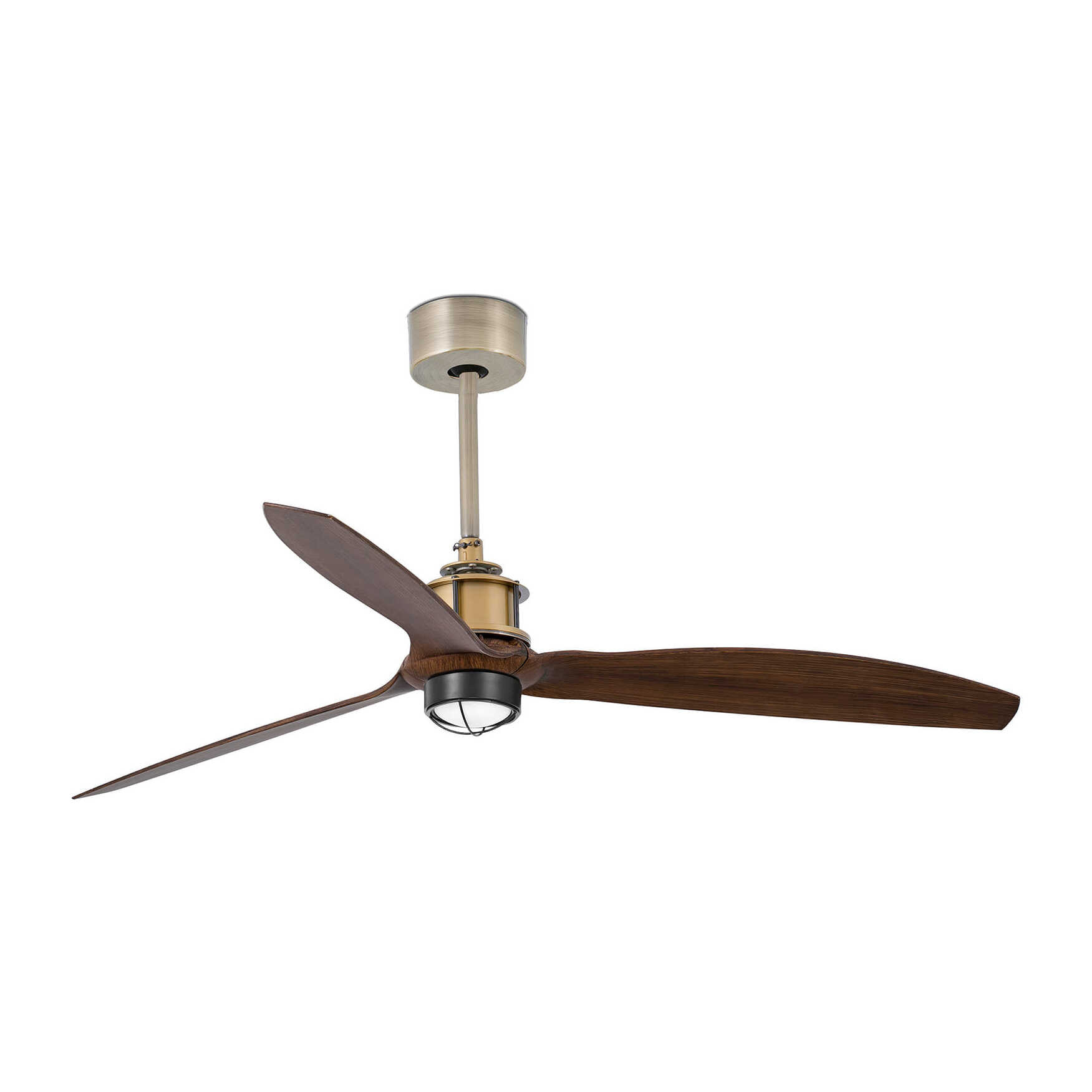 JUST FAN M LED Ventilateur or vielli/bois DC