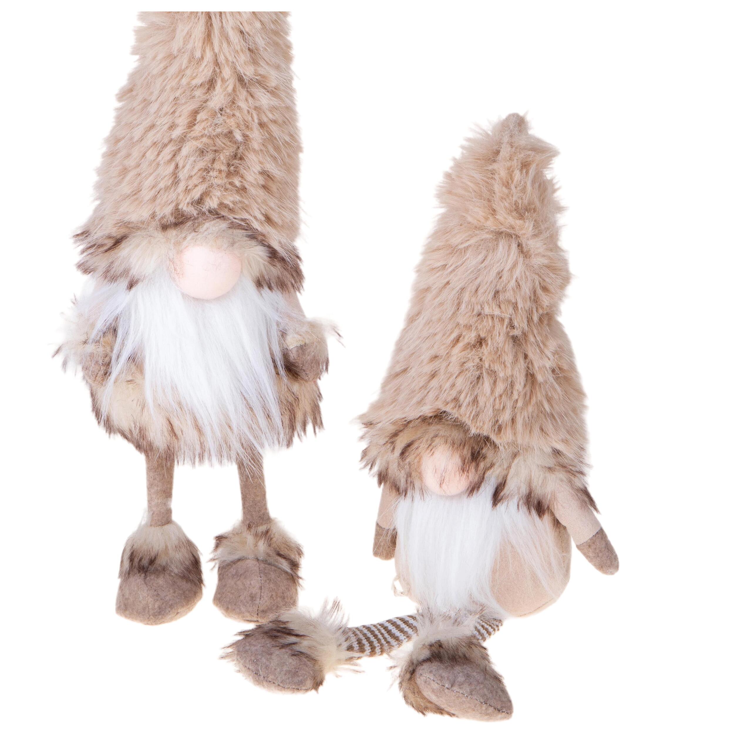 Elfi con cappello set da 2 èezzo - Pezzi 2 - 17xH42x14cm - Bianchi Dino SpA