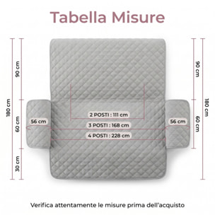 Copridivano impermeabile antimacchia reversibile con elastico, telo protettivo resistente a liquidi e sporco, ideale per animali domestici, vestibilità stabile e adattabile, facile da lavare, soluzione pratica e durevole per la casa