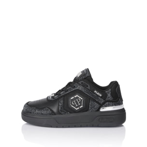 PHILIPP PLEIN Low-Top Sneakers SK8R Strass