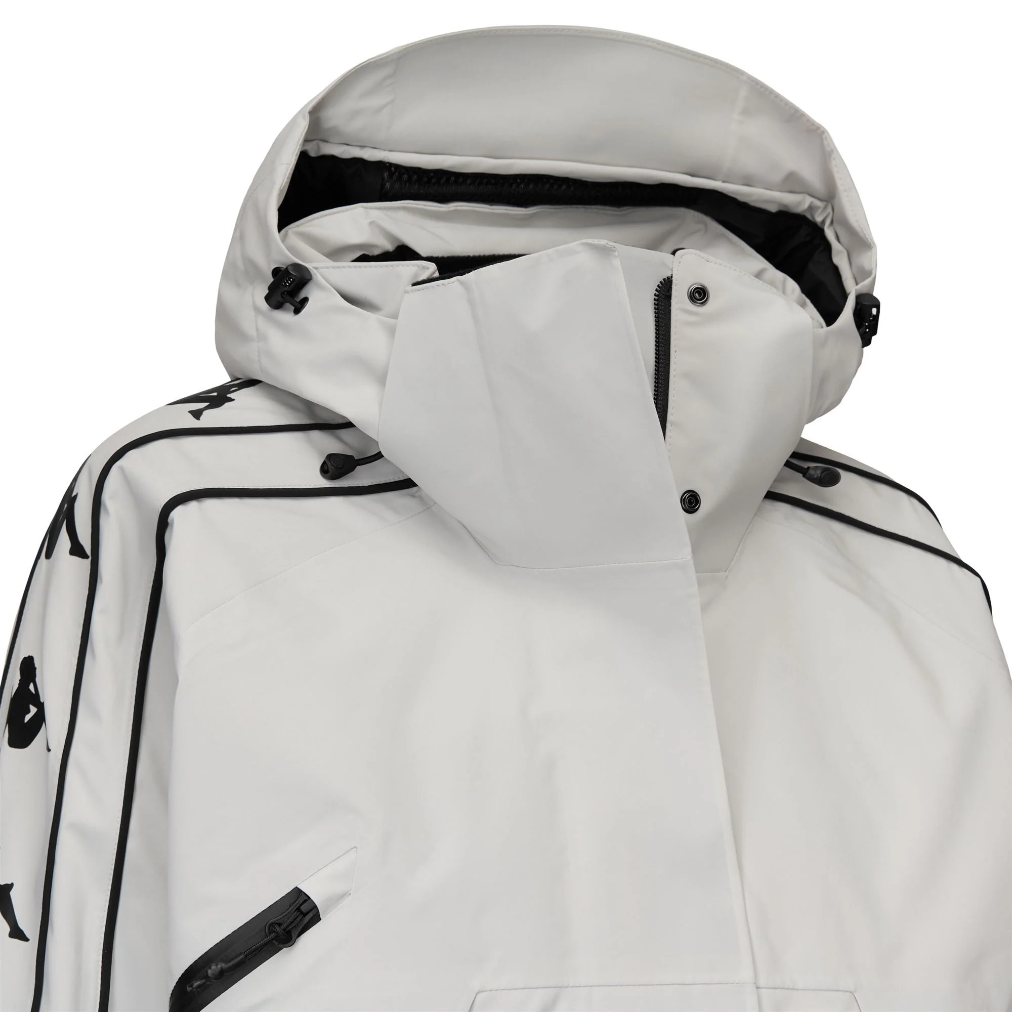 Giacche Kappa Donna 6Cento 681 222Banda Grigio