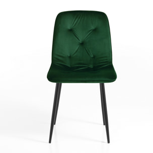 TOMASUCCI set 4 sedie TINA GREEN