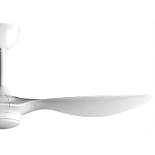 Ventilateur de plafond ø132 cm avec LED et Wifi Réversible Hypersilence