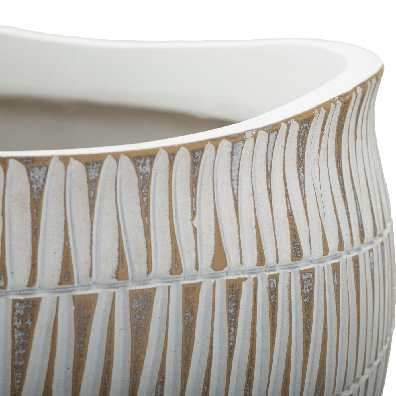 CACHEPOT RESINA STIKY CM Ø 30,5X24,5