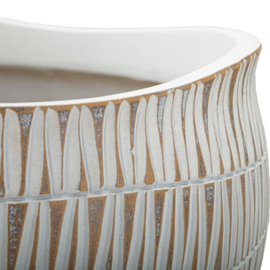 CACHEPOT RESINA STIKY CM Ø 30,5X24,5