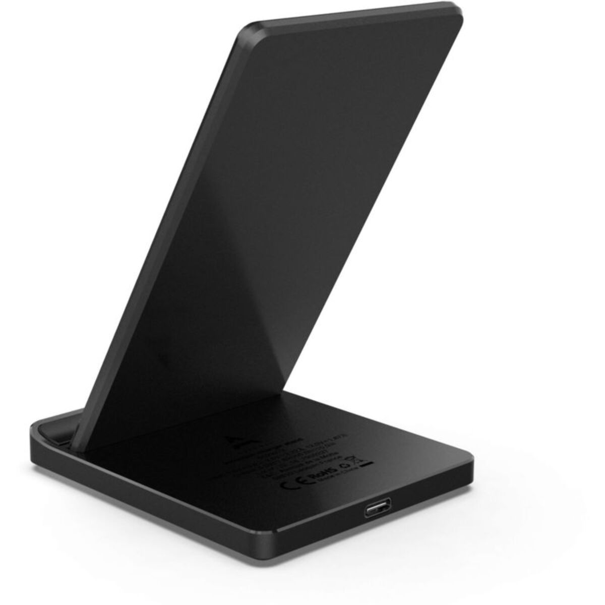 Chargeur induction ADEQWAT sans fil stand 15W Noir