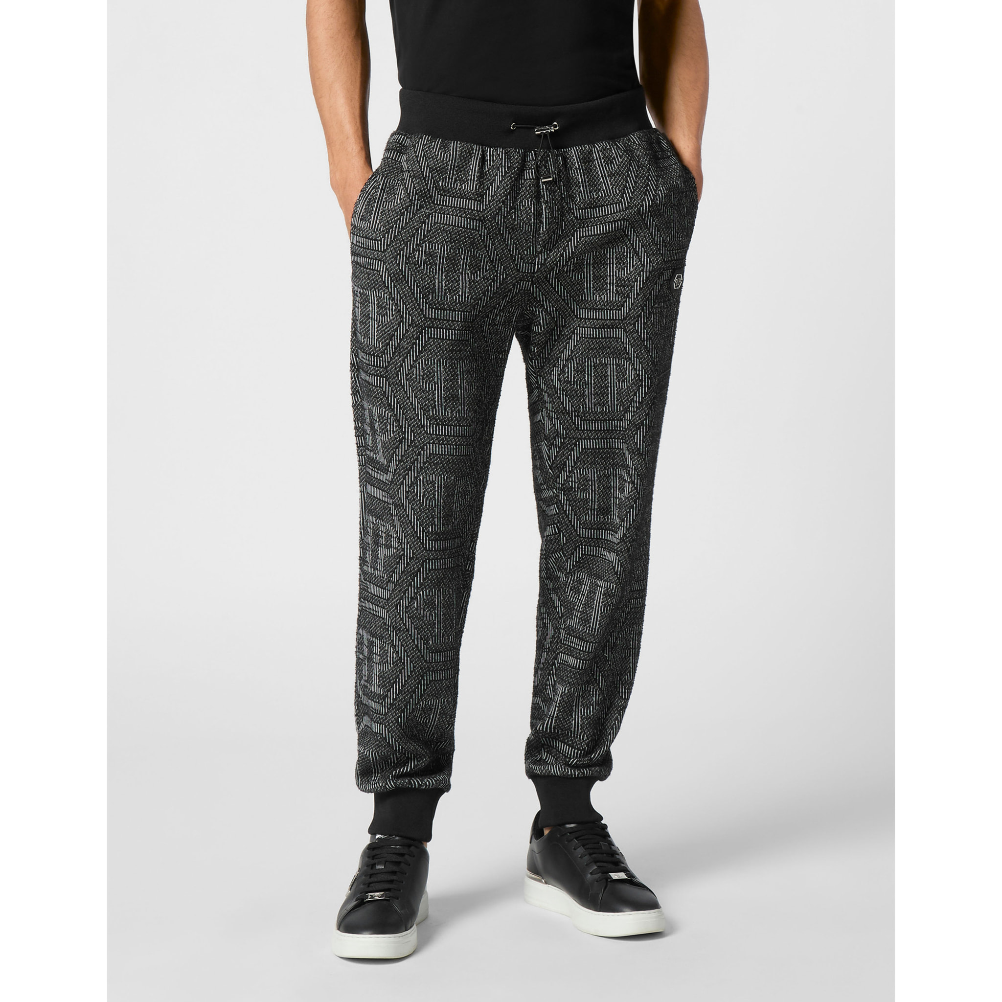 PHILIPP PLEIN Pantalones de chándal MONOGRAM