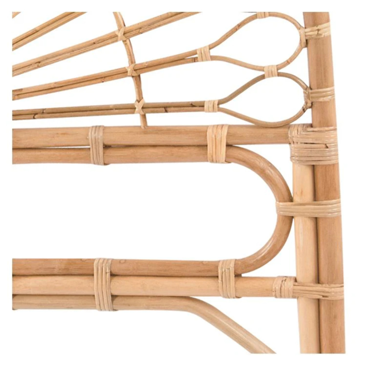 Tête de lit 140 cm en rotin naturel - Bahia