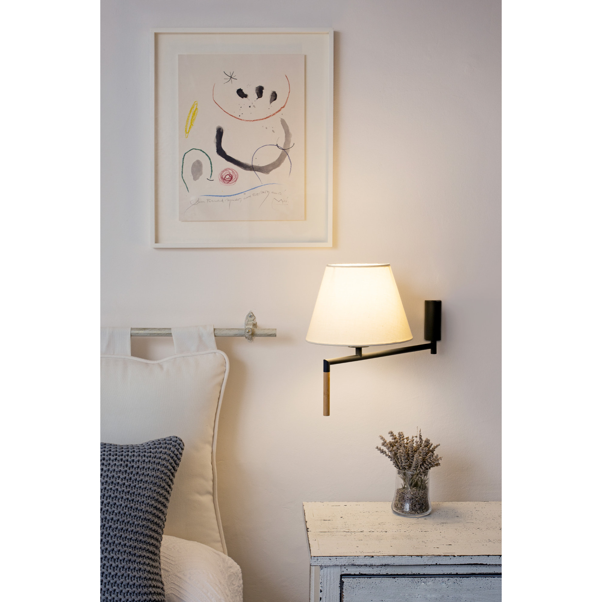 RON Aplique gris oscuro/beige