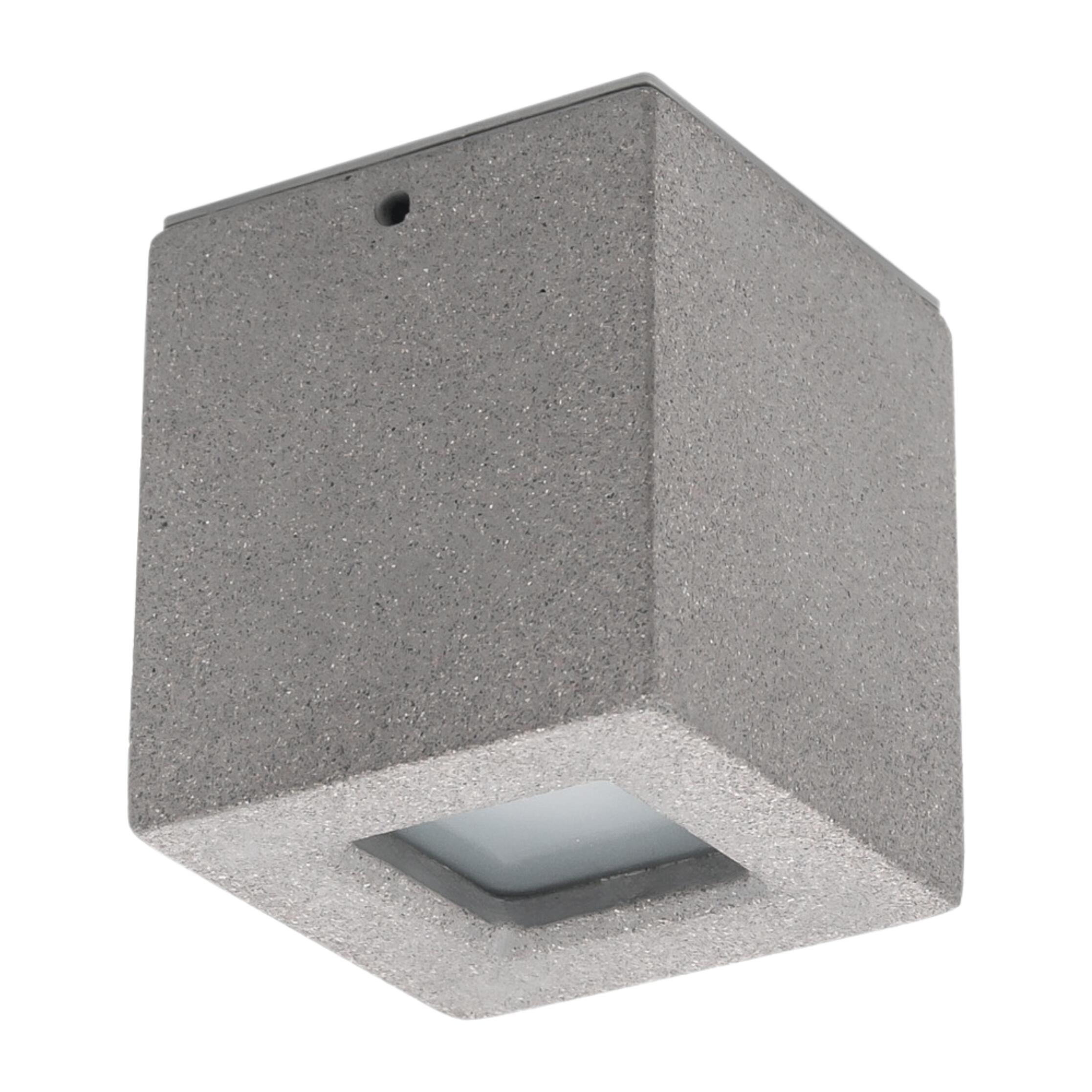 Forlight Plafon Ip44 Alma Gu10 8W Cemento