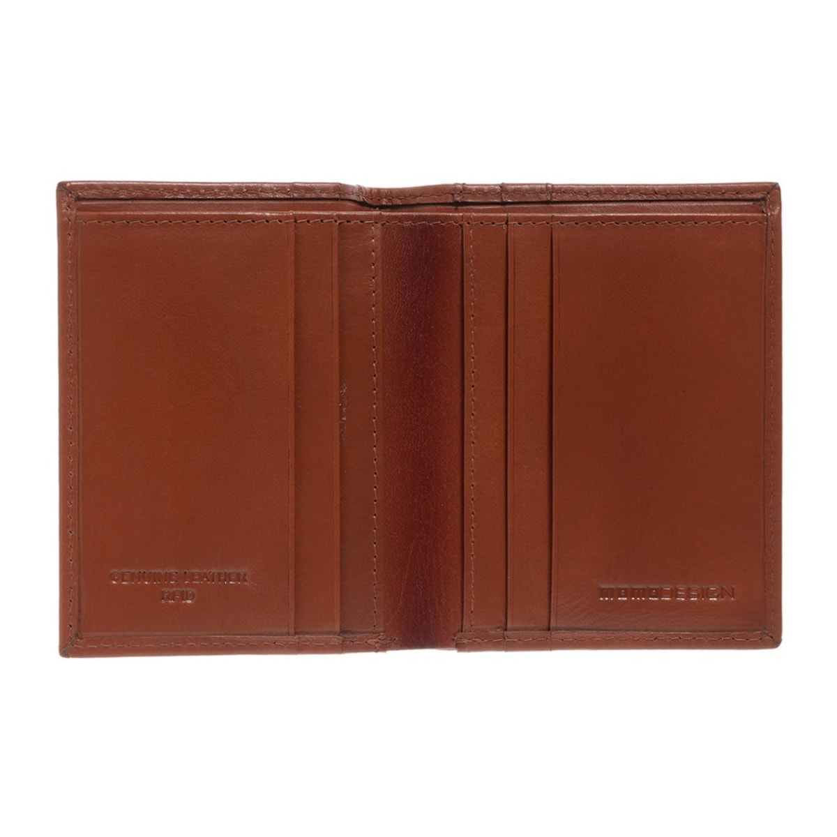 Portafoglio uomo in vera pelle - Modello Eldoro - Casual - 10.5 x 8.0 x 1.5 cm