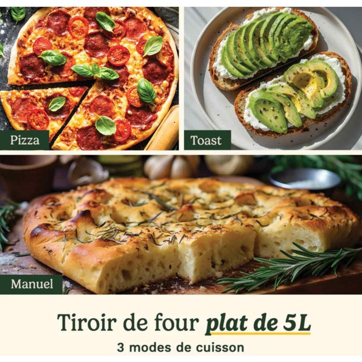 Friteuse sans huile CUISINART Trizone AFT13XSSE