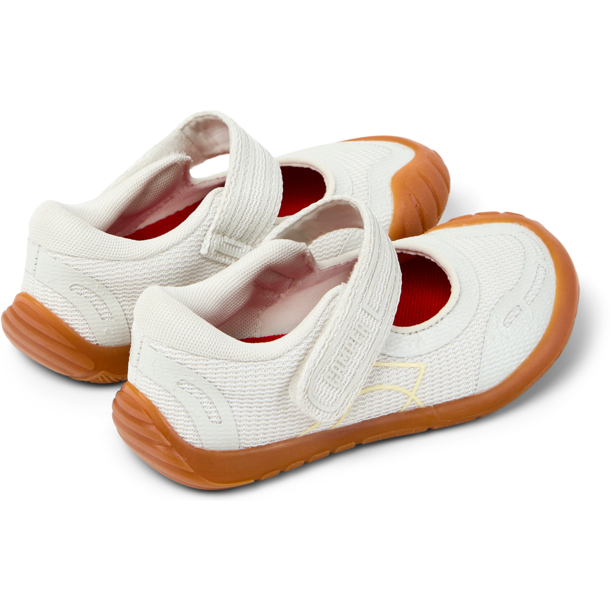 Bailarinas - CAMPER Peu Path - Blanco - Textil técnico