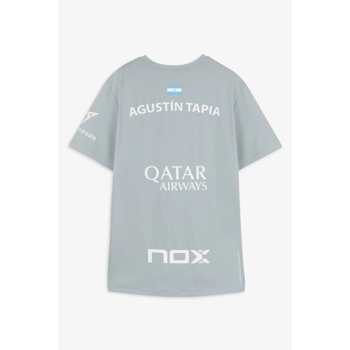 Camiseta Sponsors AT10 Gris de Agustín Tapia