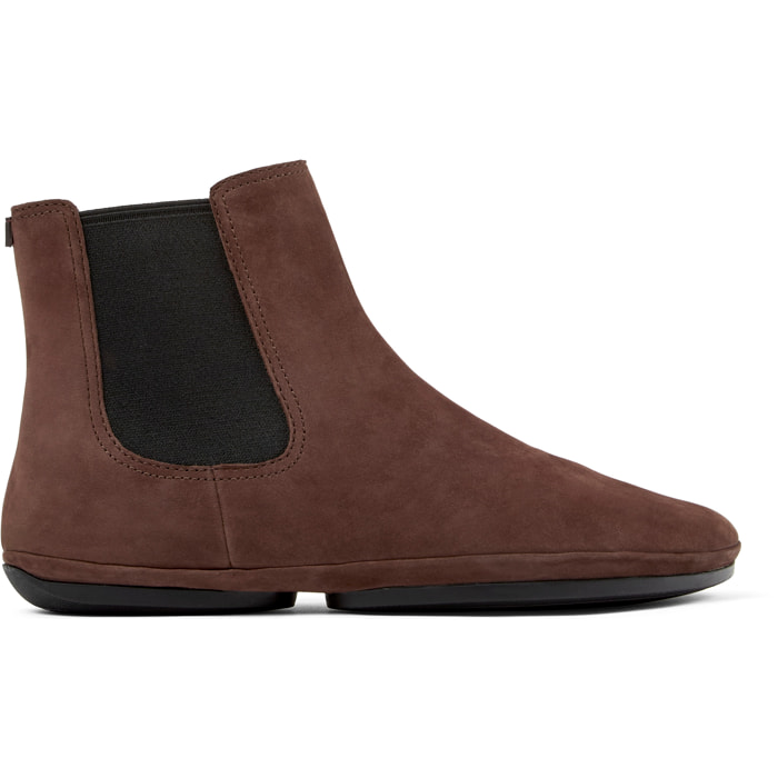 Botines - CAMPER Right Nina - Marron - Cuero Nubuck