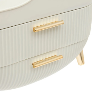 Organiseur Alba beige L26cm