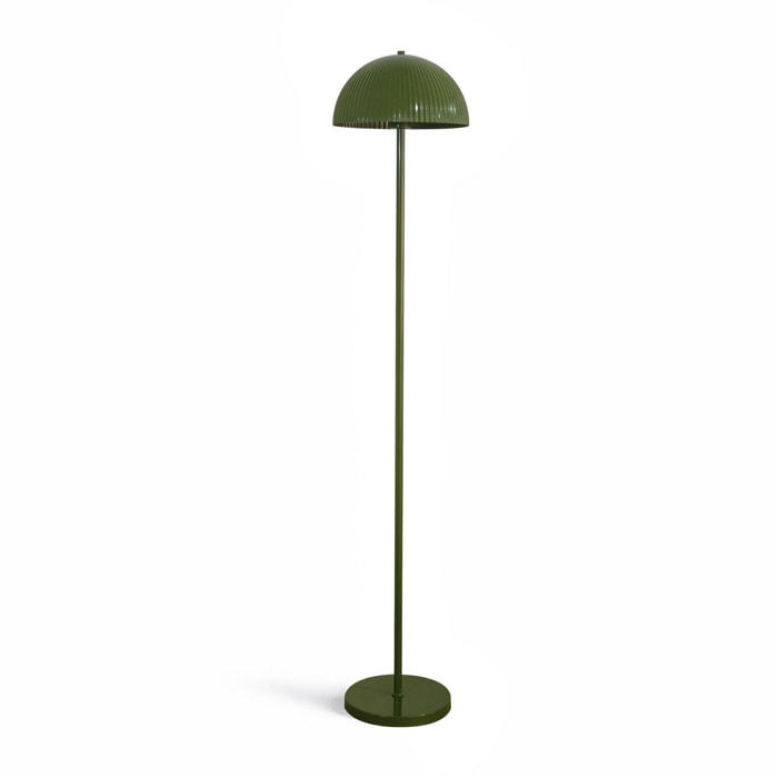 Lampadaire en métal olive THALIA