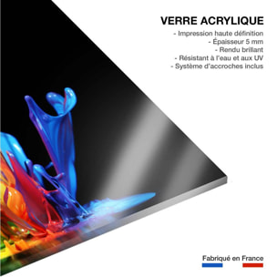 Tableau deco splash Tableau plexiglas