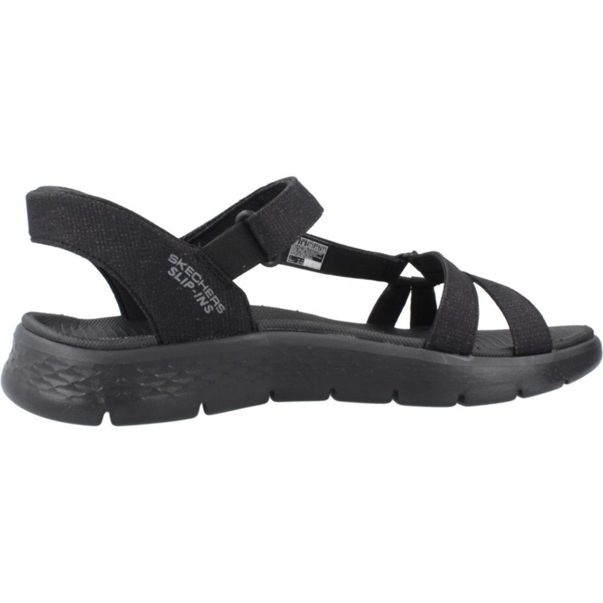 Sandalias Mujer Slip-ins  Go Walk Flex Negro