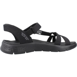 Sandalias Mujer Slip-ins  Go Walk Flex Negro