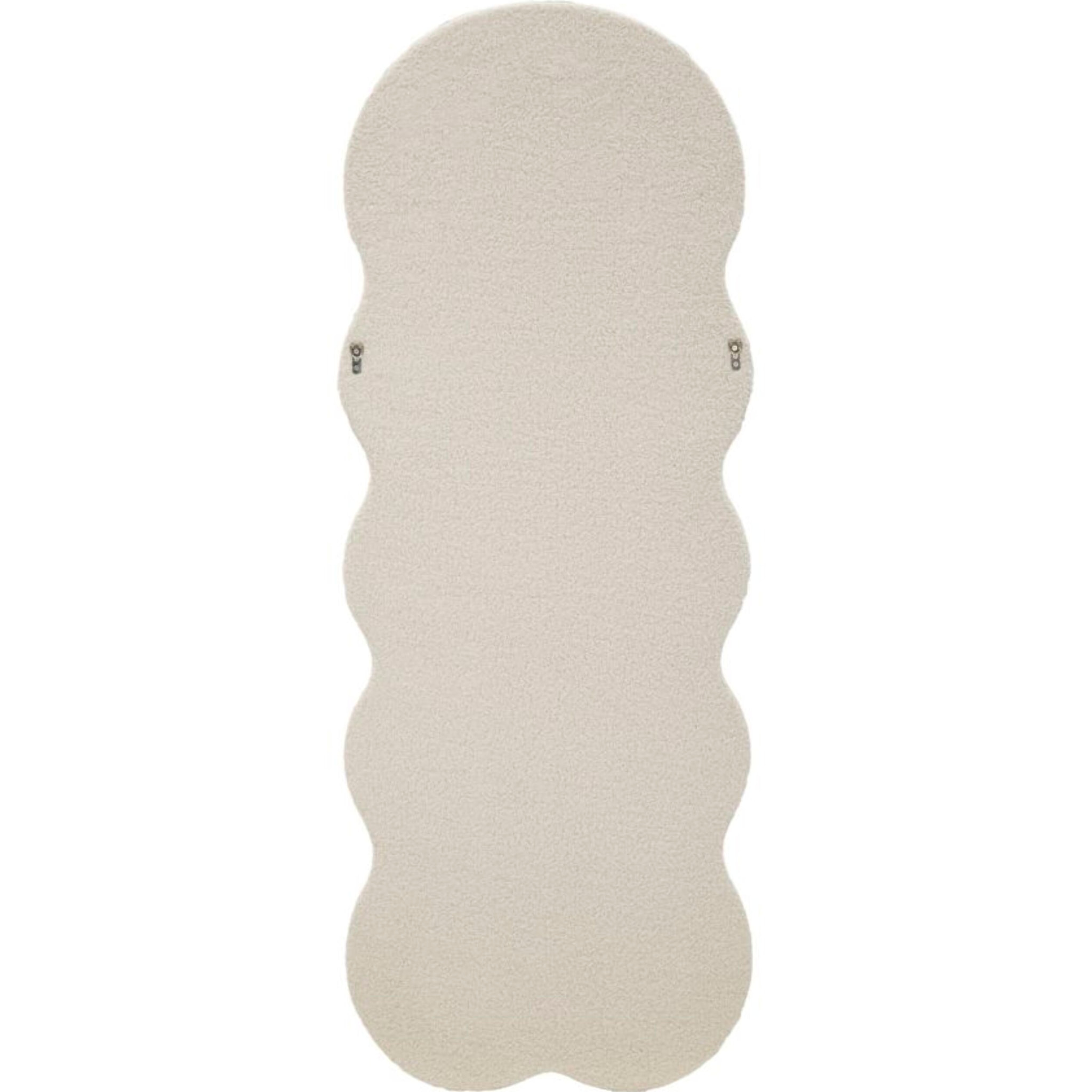 SPECCHIO DA MURO TEDDY CREMA CM 60X4X160