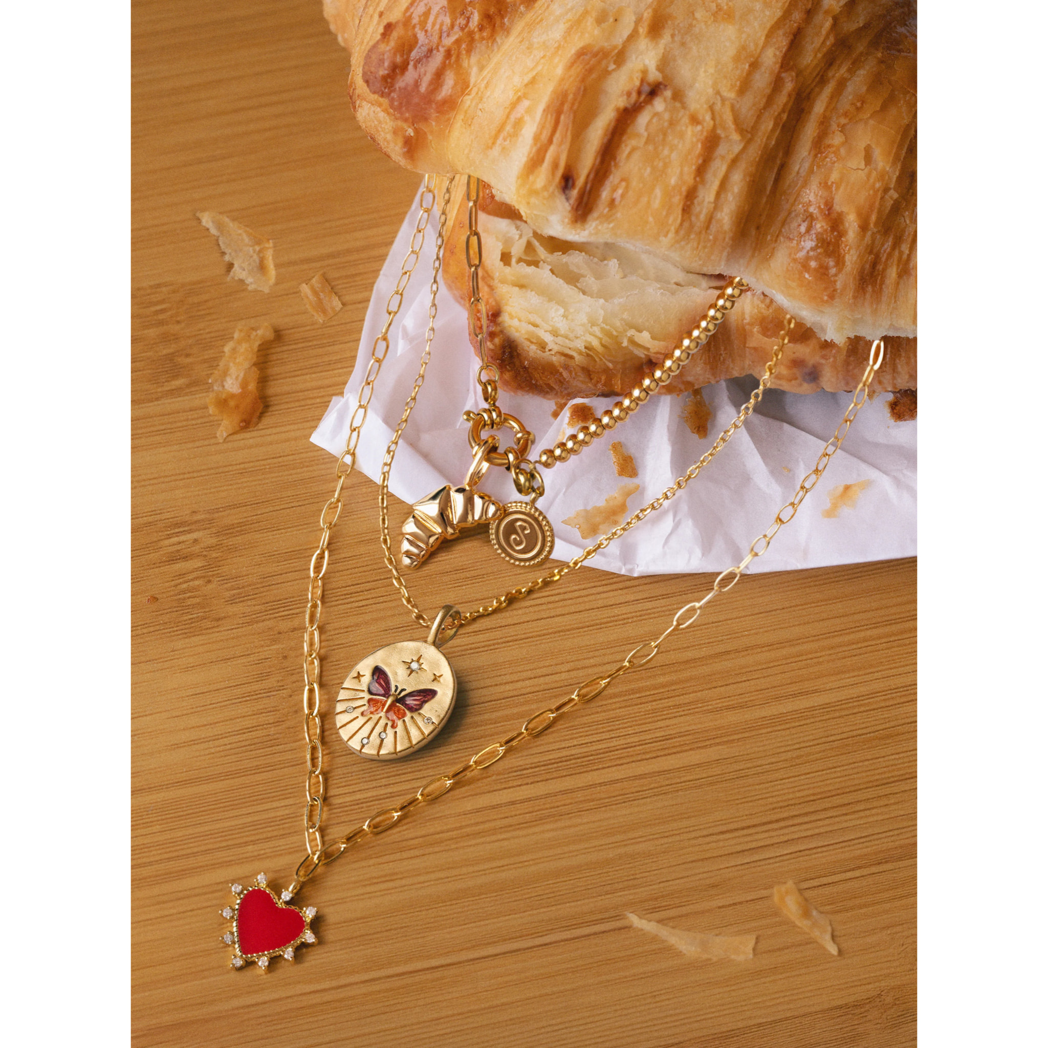 Collana Amour Placcato Oro