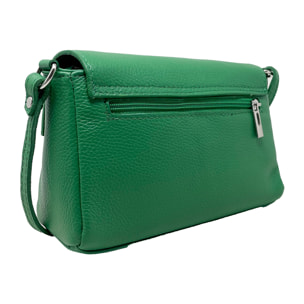 Borsetta a Tracolla Clutch in Vera Pelle Made in Italy