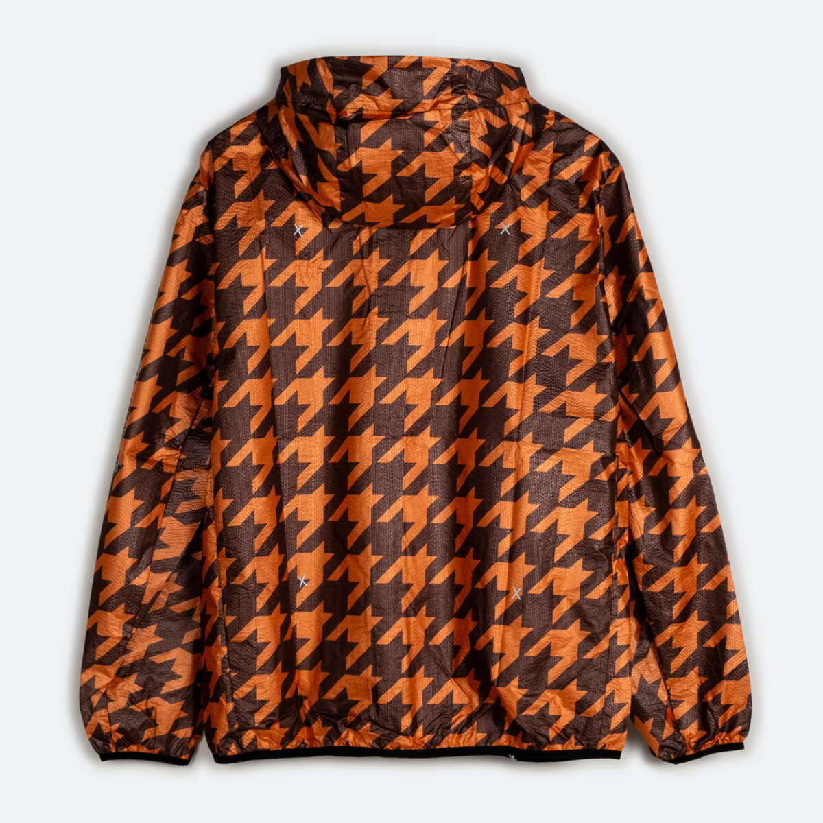 Cortavientos MUNICH flash streetwear de nylon naranja