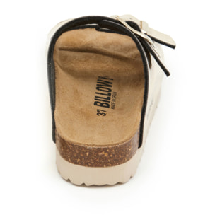 SANDALO CON ZEPPA BILLOWY DORATO