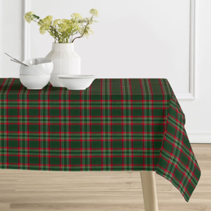 Mantel Antimanchas Jacquard Dundee Verde