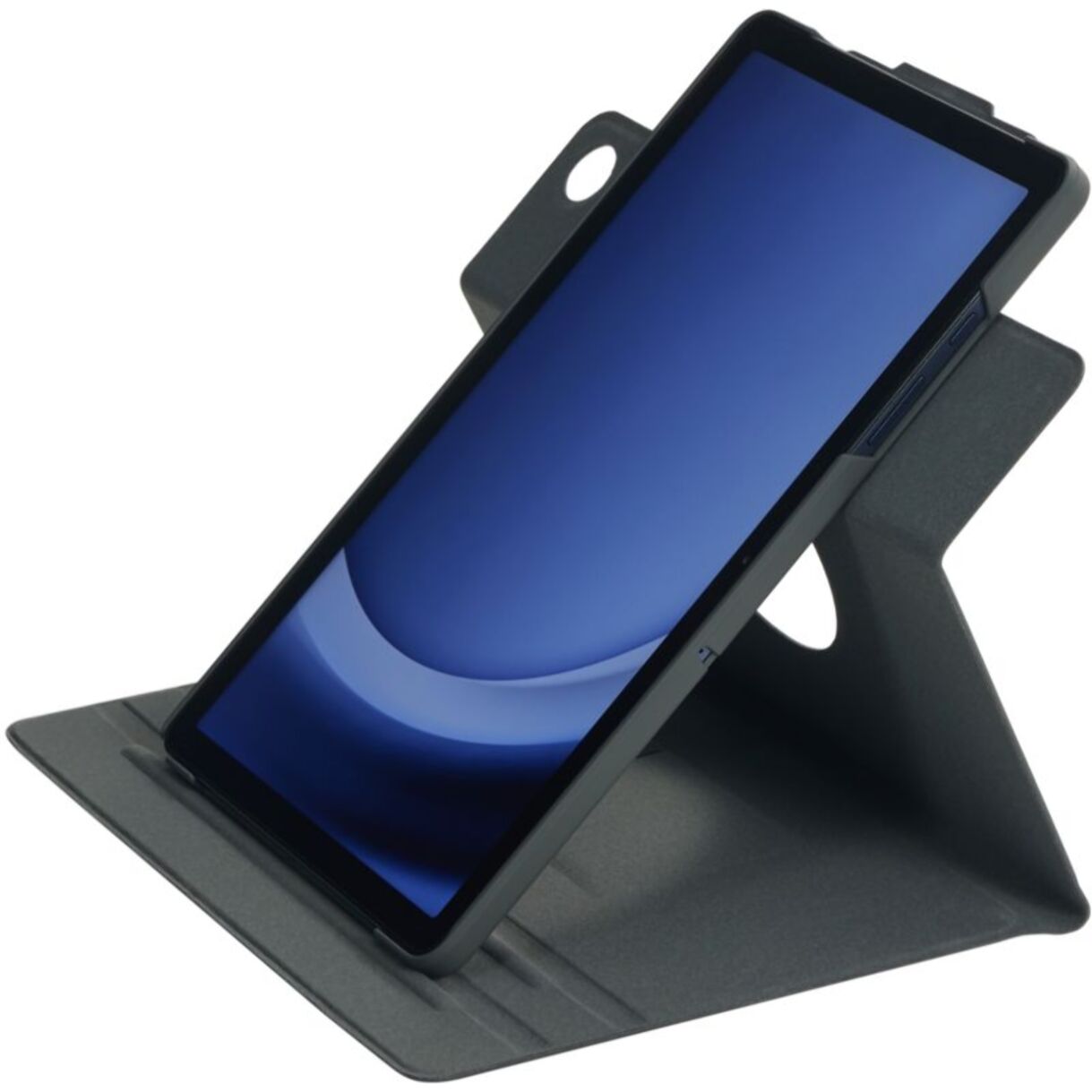 Etui ADEQWAT Samsung Tab A11+ rotatif gris