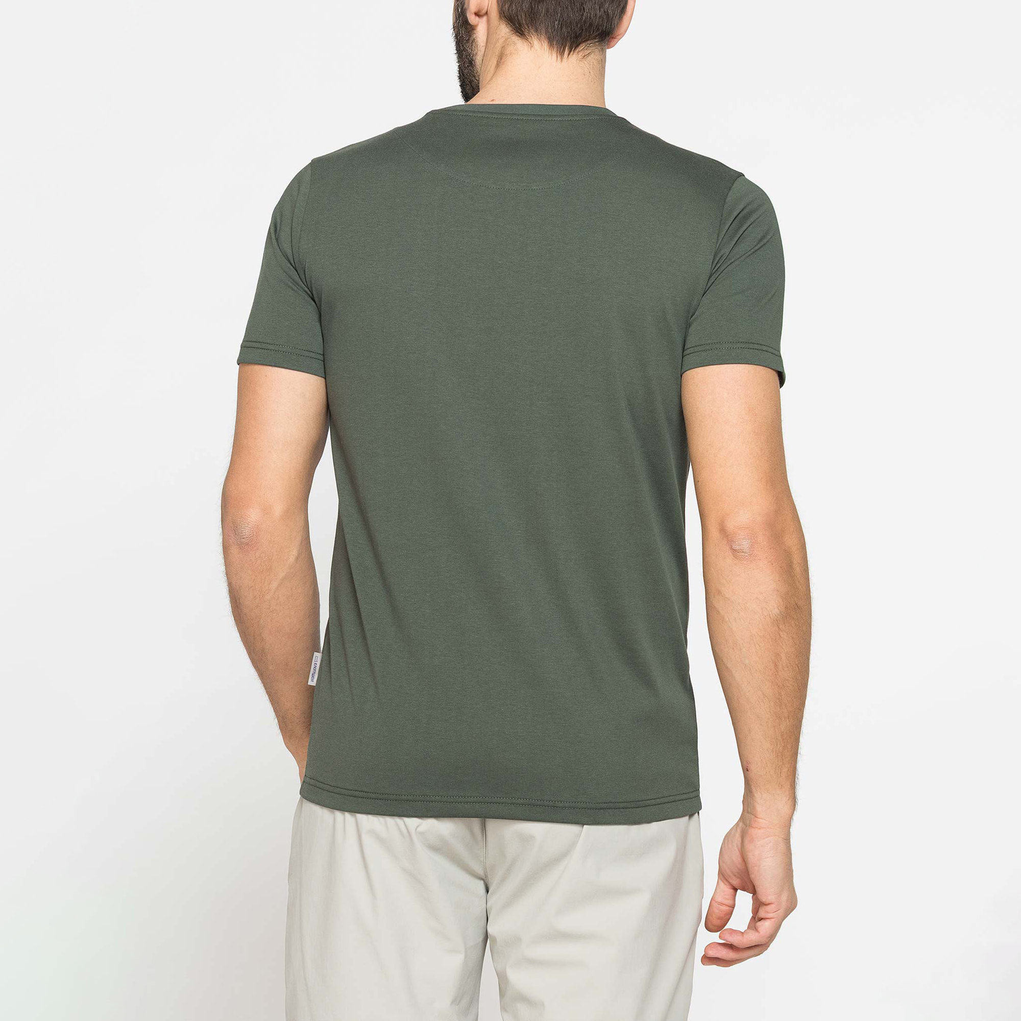 T-SHIRT IN TESSUTO ELASTICIZZATO NO STIRO