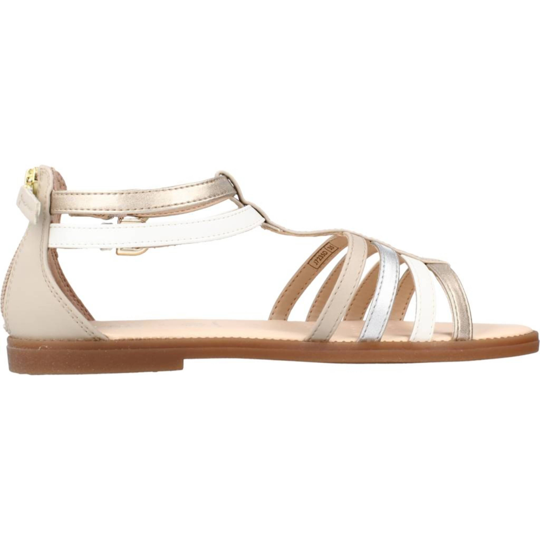 Sandalias Niña de la marca GEOX  modelo J SANDAL KARLY GIRL White