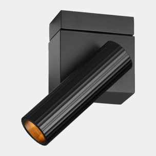 LEDS C4 Proyector Prolix Single 7.6 Blanco cálido - 2700K CRI 90 PHASE CUT Negro 217lm