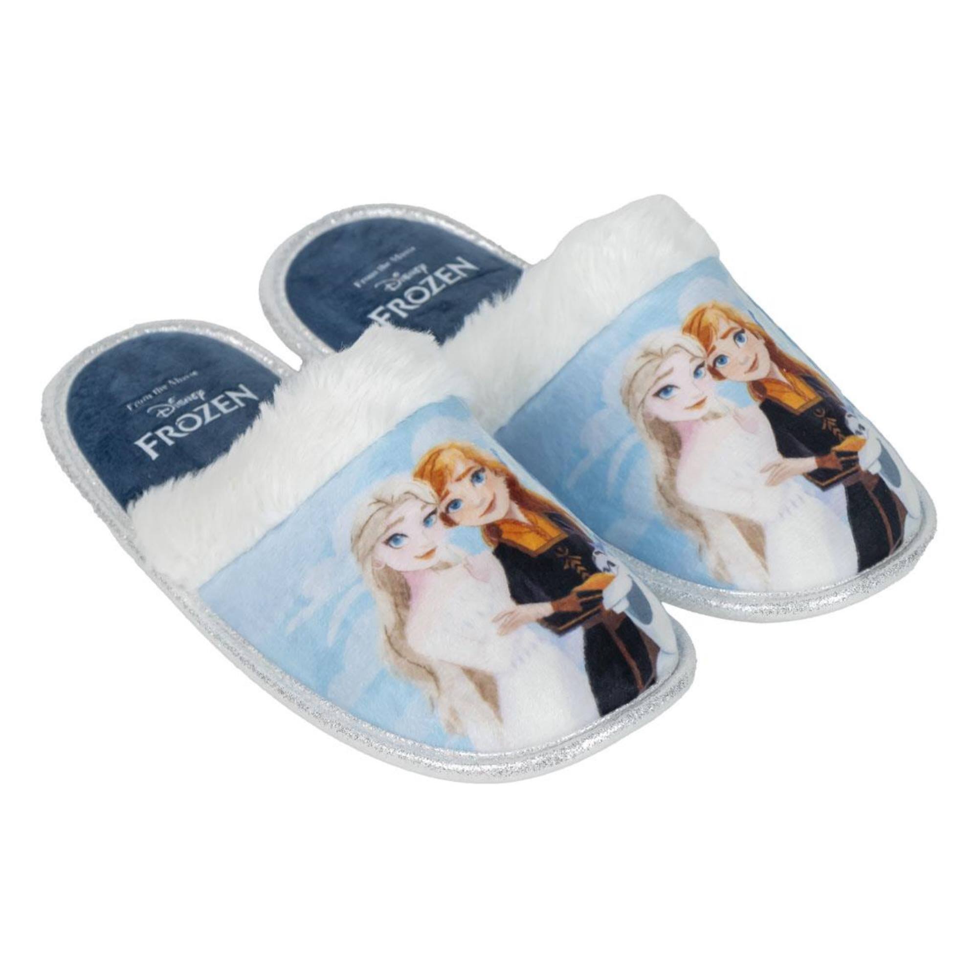 Pantuflas infantiles de estar por casa "Frozen"