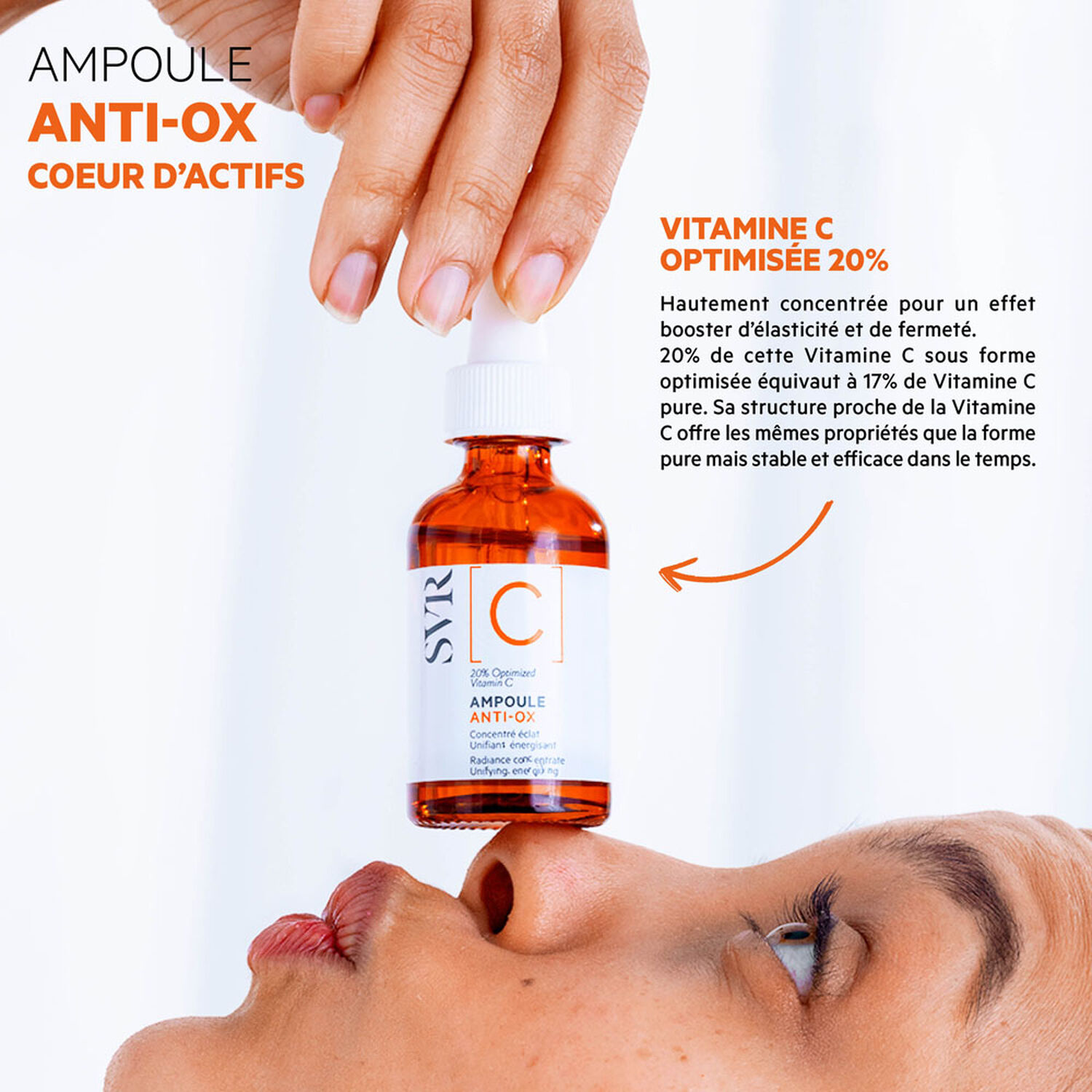 [C] Ampoule Anti-Ox - Concentré Eclat - Régénérant, Anti-Rides 30 ml