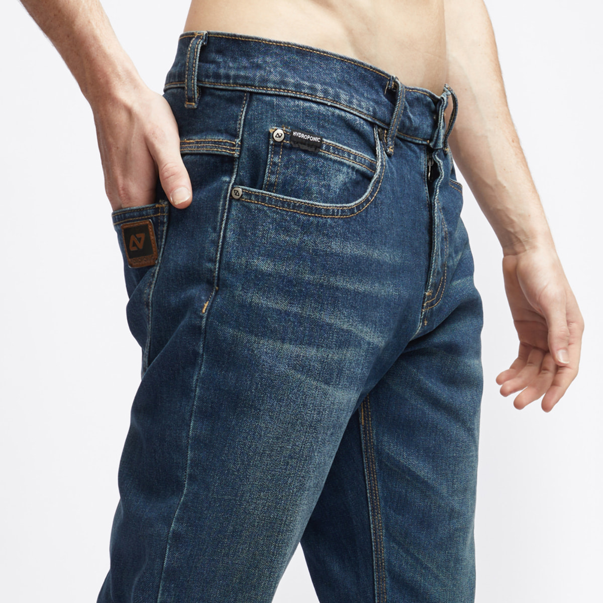Pantalón vaquero elástico Hydroponic
