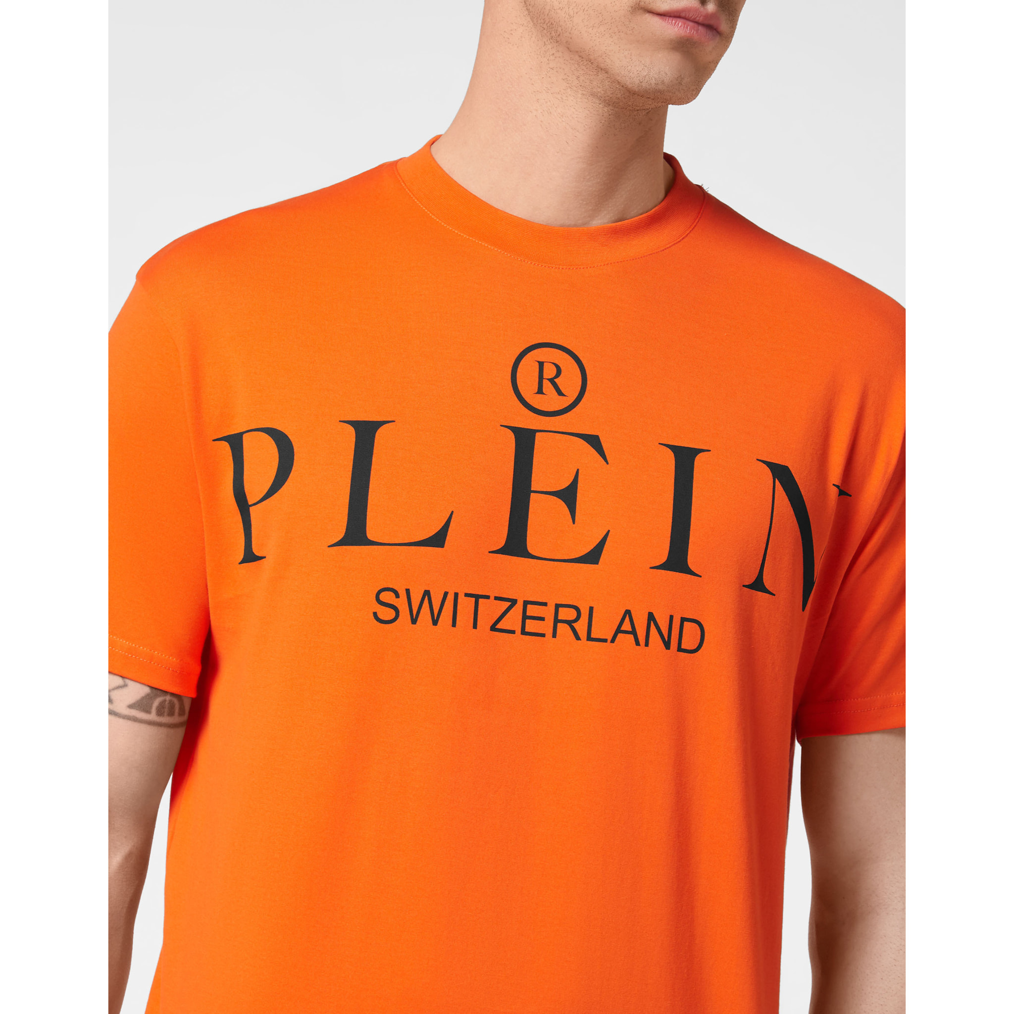 PHILIPP PLEIN T-Shirt Round Neck ICONIC PLEIN