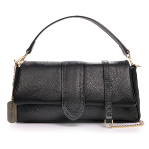 Borsa a tracolla da donna Ardesio. Vera pelle Dollaro.