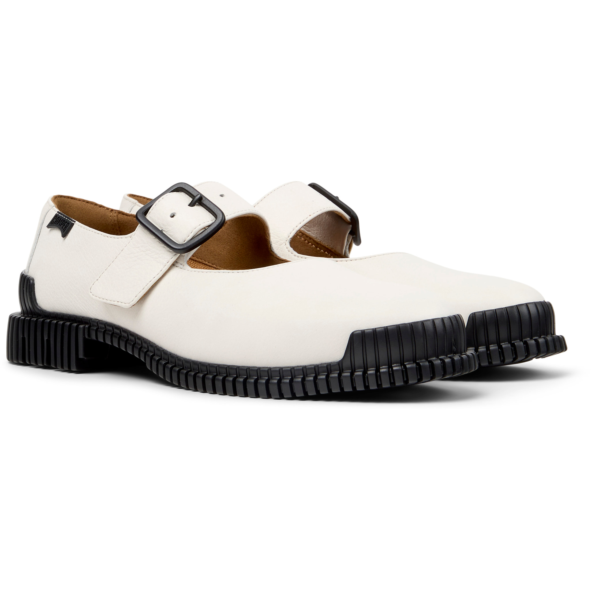 Ballerini - CAMPER Pix - Bianco - Pelle liscia
