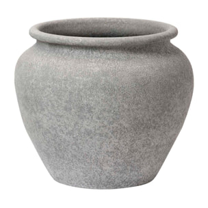 Macetero Ceramica Gris 31x31x26,5 Cm