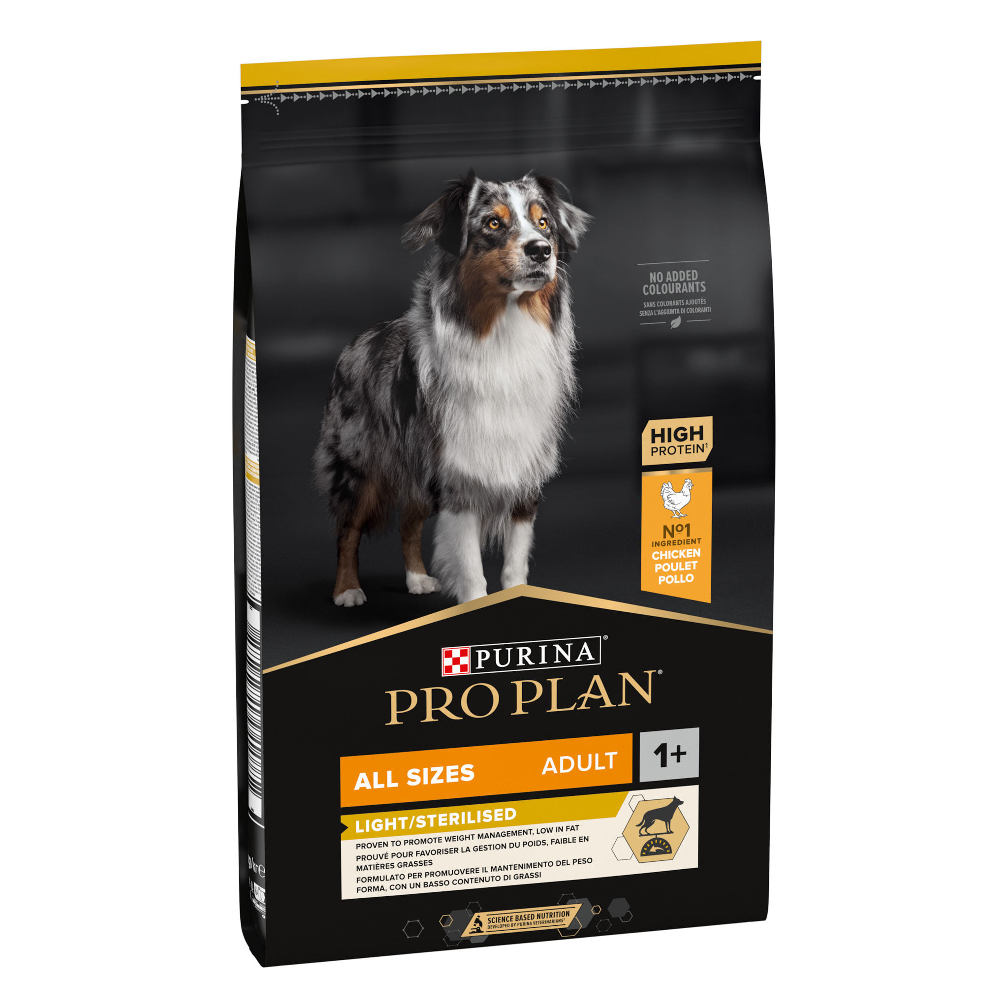PRO PLAN Chien All Sizes Adult Light/Sterilised Poulet 7KG