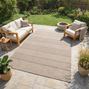 Tapis exterieur motif simple, structure robuste, idéal extérieur