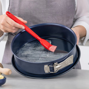 Ensemble de 2 Moules à manqué à charnière 26 cm Dr.Oetker Back Liebe