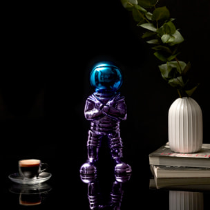 Astronaute Electroplate H33cm