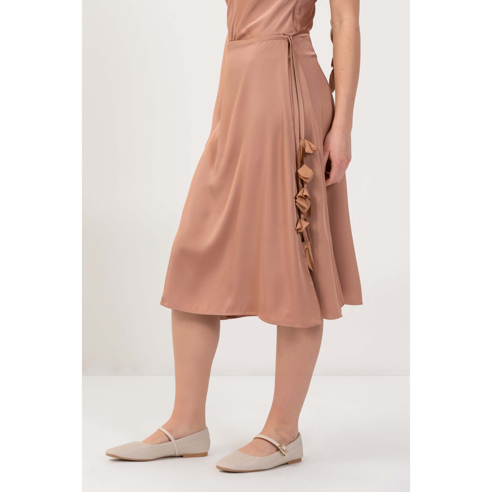 Kocca - Gonna con applicazioni floreali Donna