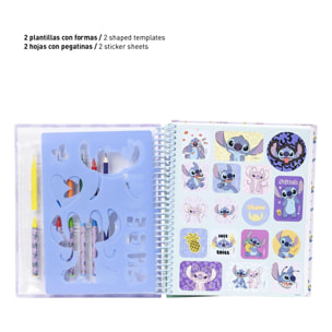 Album actividades coloreable stitch