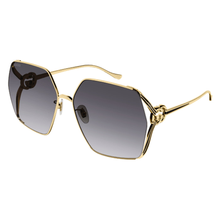 Gafas de Sol Gucci GG1322SA-001 de Metal Mujer 64 mm