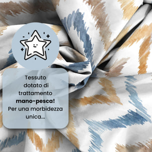 COMPLETO LETTO FANTASY, 100% Microfibra - HIPPY