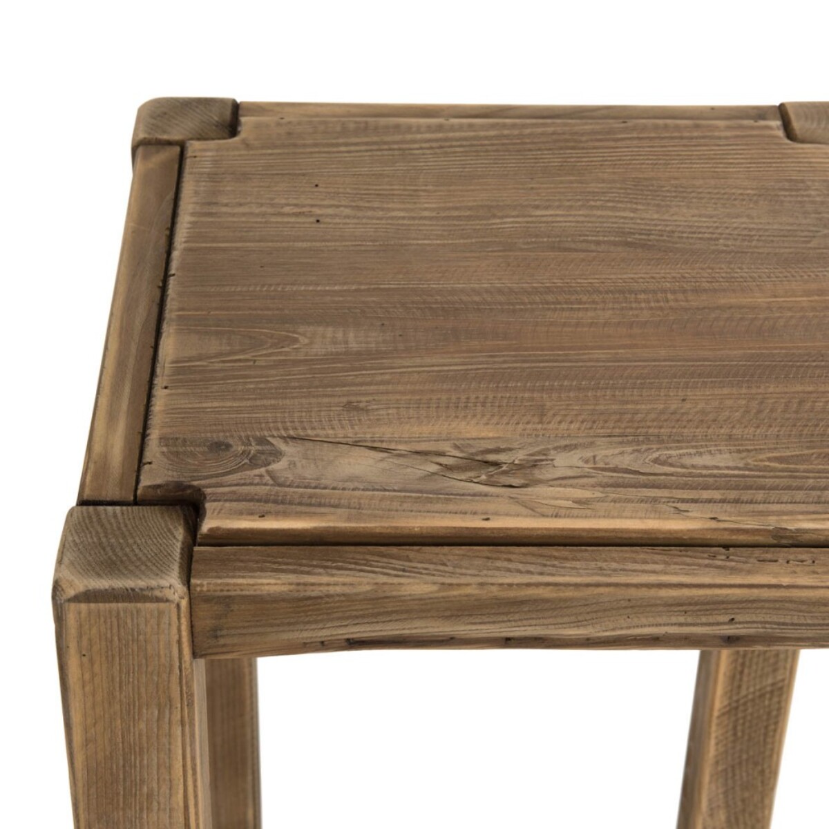 SANDY - Sellette marron bois Pin recyclé